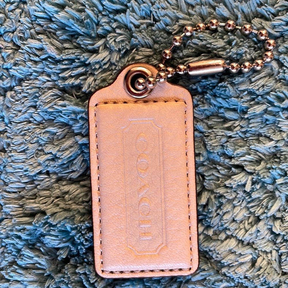 BOGO 50% Coach tag cream color